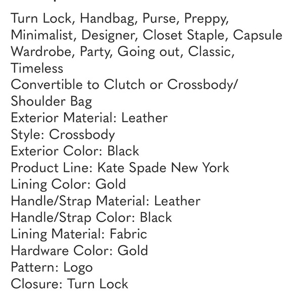 Kate Spade Black Pebbled Leather Crossbody Bag or Clutch - Picture 13 of 13